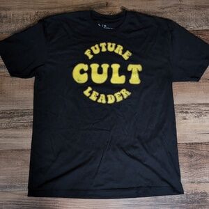 Last Podcast on the Left "Future Cult Leader" T-shirt Size XL In Black